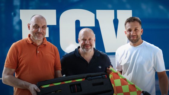 Titelbild Fa. Unger & Langner als Sponsor elektronisches Funkfahnensystem