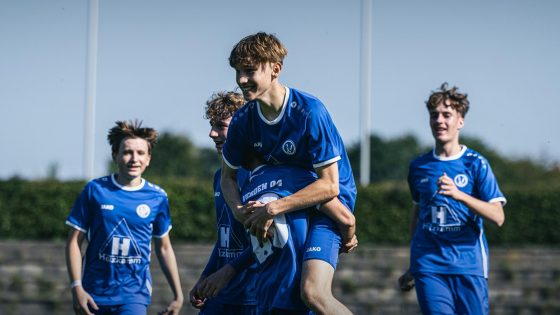 Titelbild U17 siegt in Unterzahl – 4:2 gegen Sittensen!