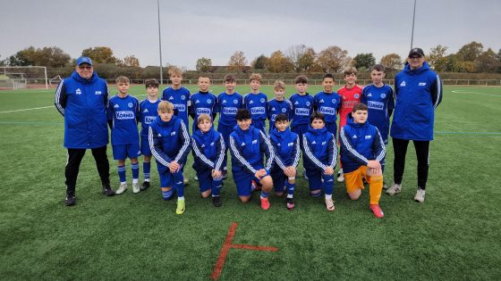 Titelbild Wichtiger 1:0 Auswärtssieg unserer U14 beim VfL Sittensen!