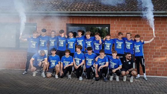 Titelbild Unsere U17 ist Bezirksligameister!