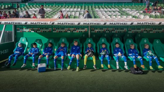 Titelbild Ein Tag wie ein Traum – Unsere U9 zu Gast im Weserstadion!