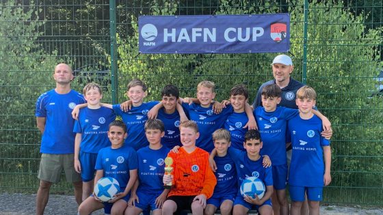 Titelbild U12 überzeugt beim HAFN Cup 2025 in Buxtehude