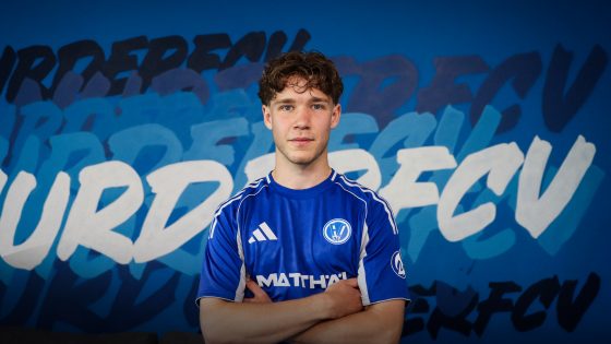 Titelbild Vincent Bischoff wird Verdener!