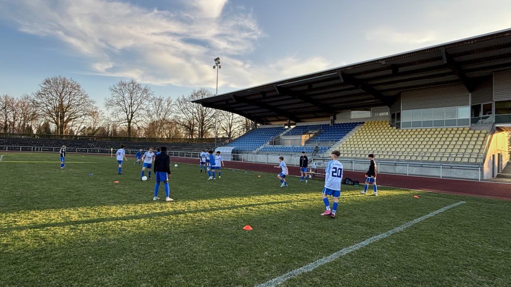 Titelbild Großer Kampf unserer U14 im ersten Pflichtspiel wird nicht belohnt