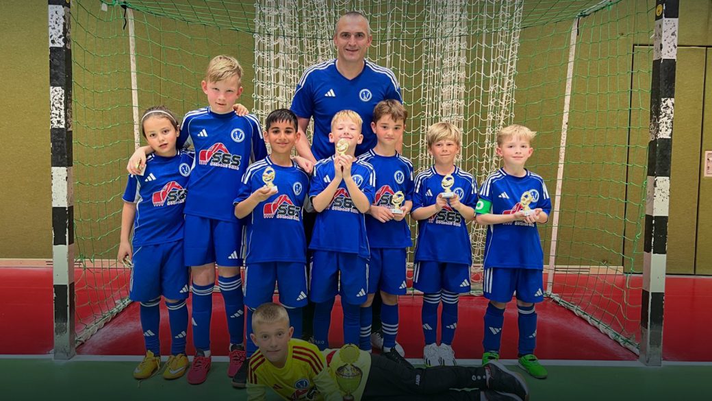 Titelbild U9 mit super zweitem Platz bei Hallenturnier