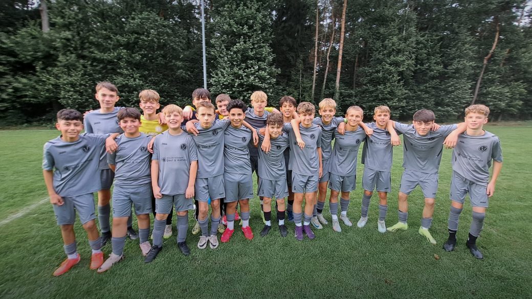Titelbild U14 mit erfolgreichem Testspiel in Scheeßel