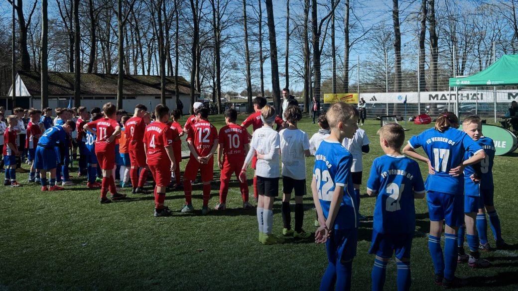 Titelbild Gelungenes Fußball Camp von Werder Bremen bei unserem FC Verden 04