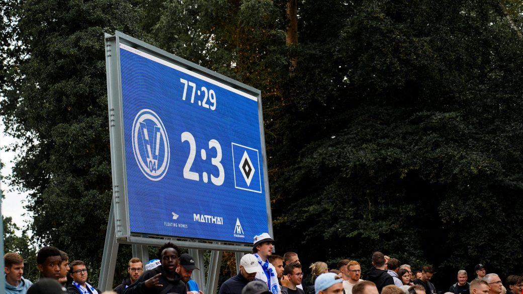 Titelbild KNAPPE NIEDERLAGE GEGEN DEN HSV