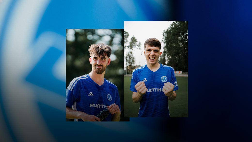 Titelbild Jalte Röpe und Kevin Klee haben verlängert und sind auch nächstes Jahr FCVer