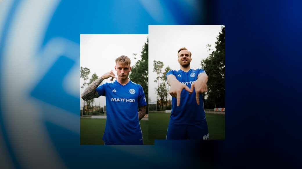 Titelbild Marcel Hilßner und Kevin Brandes verlängern beim FCV