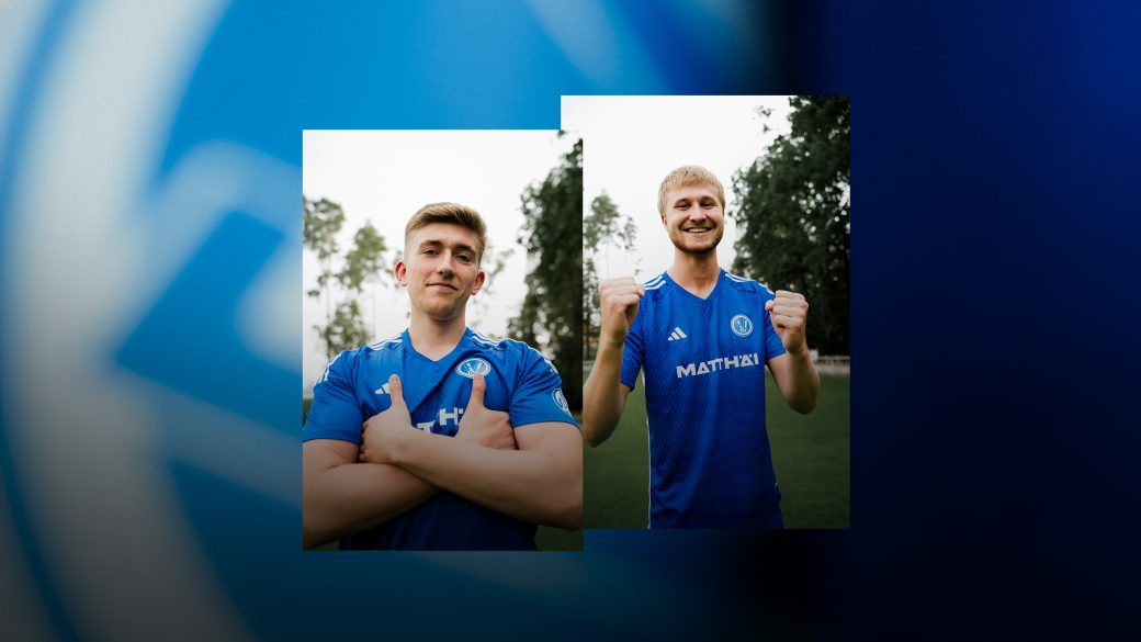 Titelbild Philipp Eggert und Elias Deblitz bleiben beim FCV!